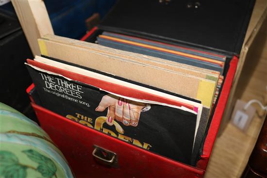 A collection of approx 300 45rpm singles